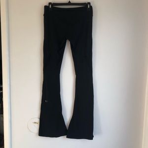 Splits59 flare leggings with leg details